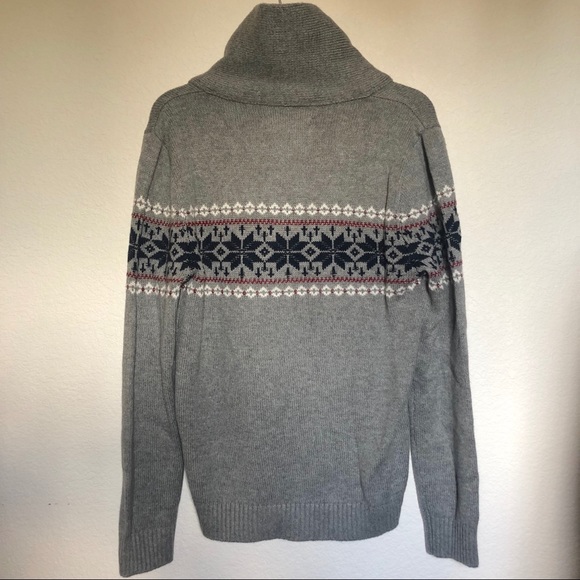 NWT Abercrombie & Fitch Shawl Cowl Collar Sweater - Picture 5 of 8